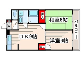 アメニティＭＳの物件間取画像